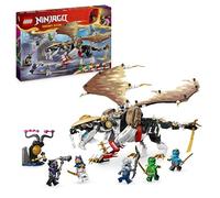 LEGO NINJAGO Egalt the Master Dragon Toy for 8 Plus Year Old Boys & Girls, Dragons Rising Building Set with 5 Ninja Character Minifigures Inc. Nya and Lloyd with Sword Elements, Kids' Gift Idea 71809