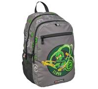 SKANDO BAGS LEGO NINJAGO Expandable Backpack Spacious Backpack with Large Zip Pockets, Front Pocket and Side Mesh Pockets Reflective Elements, Elemental Master Of Energy, One Size