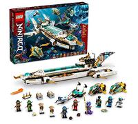 LEGO NINJAGO Hydro Bounty 71756 Building Kit; Submarine Toy Featuring NINJAGO Kai and Lloyd; New 2021 (1,159 Pieces), Multicolor, Standard