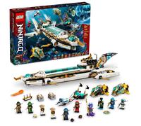 LEGO NINJAGO Hydro Bounty Building Set 71756 Submarine Toy with Kai a