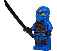 LEGO Ninjago: Jay (blue ninja) Minifigure with katana (sword) 2015 version