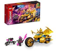 LEGO NINJAGO Jay's Golden Dragon Set, 71768 Toy Motorcycle with Dragon, Spider Figure and Jay Minifigure, Birthday Gift Idea for Kids 7 Plus