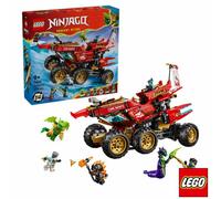Lego Ninjago Land Bounty - Model 71869 (9+ Years) 3-In-1 Vehicle Set 1214 Pieces Dragons Rising Minifigures Lloyd Jay Zane Nya