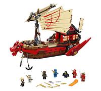 LEGO NINJAGO Legacy Destiny’s Bounty 71705 Ninja Toy Building Kit Featuring Ninja Action Figures, New 2020 (1,781 Pieces)