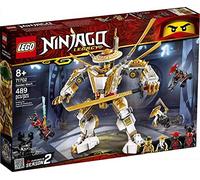LEGO NINJAGO Legacy Golden Mech 71702, Cool Toys for Kids Building Kit, New 2020 (489 Pieces)