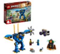 LEGO NINJAGO Legacy Jay’s Electro Mech 71740 Ninja Toy Building Kit Featuring Collectible Minifigures; Great Gift for Kids Aged 4 and Up Who Love Imaginative Toys, New 2021 (106 Pieces)
