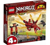 LEGO NINJAGO Legacy Kai’s Fire Dragon 71701 Dragon Toy Figure Building Kit, New 2020 (81 Pieces)