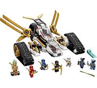 LEGO NINJAGO Legacy Ultra Sonic Raider 71739 Building Kit with a Motorcycle, Plane and Collectible Minifigures; New 2021 (725 Pieces), Multicolor, Standard