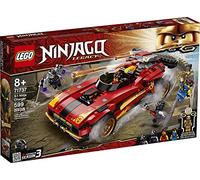 LEGO NINJAGO Legacy X-1 Ninja Charger 71737 Ninja Toy Building Kit Featuring Motorcycle and Collectible Minifigures, New 2021 (599 Pieces)