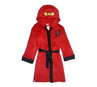 LEGO Ninjago Little/Big Boys Costume Plush Robe, Kai Red New, 10/12, 10-12