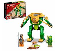 LEGO NINJAGO Lloyd’s Ninja Mech 71757 Beginner Set Featuring a Ninja Battle Toy, NINJAGO Lloyd and a Snake Figure; Building Kit for Kids Aged 4+ (57 Pieces)