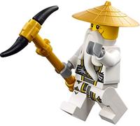 LEGO Ninjago Master Sensei Wu Ninja Dragon Minifigure NEW 2015 70734