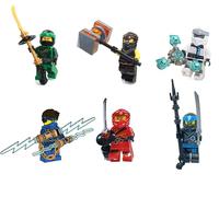 LEGO Ninjago Masters of Spinjitzu Combo Foil Pack - Set of 6 Minifigures (Lloyd Jay Cole Zane Kai and Nya)