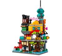 LEGO NINJAGO Micro City Gardens Building Set 40705, 376 Pieces, Ages 10+