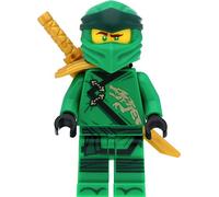 LEGO Ninjago Mini Figure Lloyd (Legacy) with Shoulder Armour and Swords