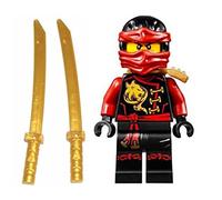 LEGO Ninjago Minifigure Kai Skybound with 2 Katana from Set 70591 70605