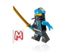 LEGO NINJAGO Minifigure - NYA Core (with Gold Samurai Sword) 71785 71766