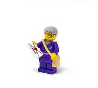 LEGO Ninjago: Minifigure Postman (set 70751) with Letter and Postman Bag