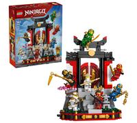 LEGO NINJAGO Ninja Character Display 15th Anniversary Building Toy for Kids, Ages 14+ - Ninja Playset W/Elemental Master of Lightning + 7 Minifigures