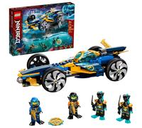 LEGO NINJAGO Ninja Sub Speeder 71752 Building Kit; Amphibious Car Toy