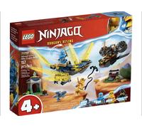 LEGO NINJAGO 71798 Nya and Arin's Baby Dragon Battle Toy