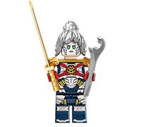 LEGO Ninjago: PIXAL Minifigure with Wrench and Gold Katana P.I.X.A.L.