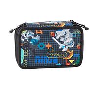 LEGO® NINJAGO® Prime Empire 3 Zip Rectangular Case, Custom Zip Puller, FILA Content - Prime Empire, Multi-Coloured, 3 Zip Rectangular Pencil Case