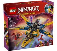 LEGO NINJAGO Ras and Arin’s Super Storm Jet Ninja Toy 71833