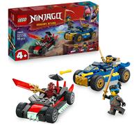 LEGO NINJAGO Rogue vs. Drix Race Car Duel Building Toy 71840