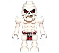 LEGO Ninjago Skulkin Skeleton Minifigure from 112007 (Bagged)
