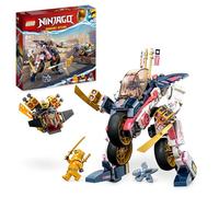LEGO NINJAGO Sora's Transforming Mech Bike Racer, 2in1 Set with Transforming Mech Action Figure to Ninja Motorbike Toy for 8 Plus Year Old Kids, Boys, Girls, Includes 3 Minifigures, Gift Idea 71792