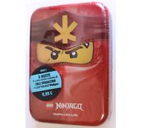 LEGO Ninjago TCG Series 2 Italian Mini Tin Red Cole Spadaccino + Minifigure