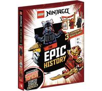 LEGO® NINJAGO®: The Epic History (with Kai, Lord Garmadon and Master Wu minifigures and fold-out play scene)