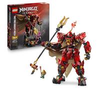 LEGO Ninjago The Fire Knight Mech Toy - Monstrosity Building Set with a Posable Figure, 2 Minifigures & a Sea Monster on a Display Stand - Birthday Gift for 14+ Year Old Boys and Teenagers - 71846