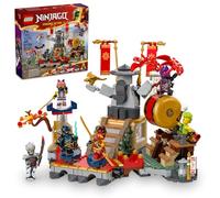 LEGO NINJAGO Tournament Battle Arena Playset with 6 Minifigures, Action Toy for Kids, Ninja Toy Building Set, Birthday Gift Idea for Boys and Girls Aged 7 and Up, 71818