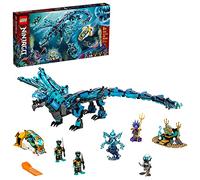LEGO NINJAGO Water Dragon 71754 Building Kit; Battle Playset with Posable Ninja Dragon Toy and NINJAGO NYA; New 2021 (737 Pieces)