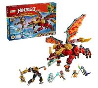 LEGO Ninjago Wildfire Transforming Mech Dragon Toy - Birthday Present - Building