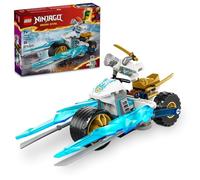 LEGO NINJAGO Zane’s Ice Motorcycle Toy with 1 Minifigure Included, Buildable Model Vehicle, Ninja Gift for Kids Ages 7 and Up, 71816