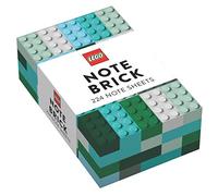 LEGO® Note Brick (Blue-Green): (Fun Stationery for LEGO® Fans, Note Paper for LEGO® Lovers)