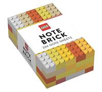 LEGO® Note Brick (Yellow-Orange): (Fun Stationery for LEGO® Fans, Note Papers for LEGO® Lovers): 2