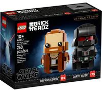 LEGO Obi-Wan Kenobi and Darth Vader BrickHeadz Star Wars 40547