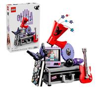 LEGO Editions Olivia Rodrigo's Secret Storage - Toy w/Suitcase, Microphone, Record, Megaphone, TV & Minifigure - Kids' Room Decor - Music Gift for 10+ Year Old Girls & Fans - 43030