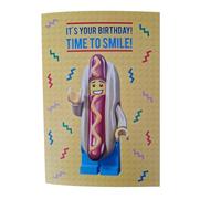 LEGO OPEN BIRTHDAY CARD, card size is 14x20cm.