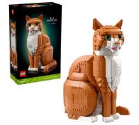 Lego Orange Cat Construction Game 1755 Pieces