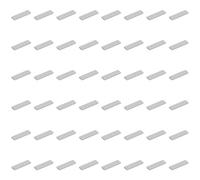 LEGO Part Tile 1 x 4, Part 2431 (Light Bluish Gray, 10, Bricks)