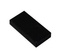 LEGO Parts and Pieces: Black 1x2 Tile x20