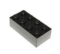 LEGO Parts and Pieces: Black 2x4 Brick x20
