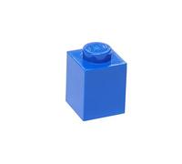 LEGO Parts and Pieces: Blue (Bright Blue) 1x1 Brick x100