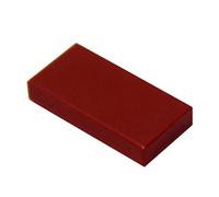 LEGO Parts and Pieces: Dark Red 1x2 Tile x20