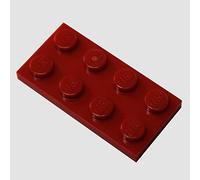 LEGO Parts and Pieces: Dark Red 2x4 Plate x20